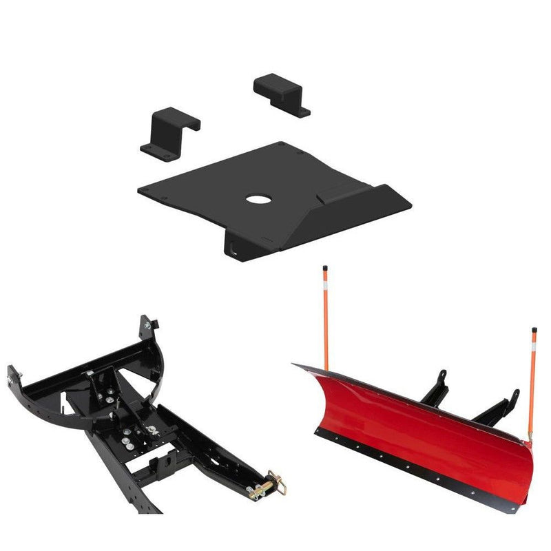 Load image into Gallery viewer, Denali Black UTV Snow Plow Kit For CF-Moto UFORCE 500 2016-2020

