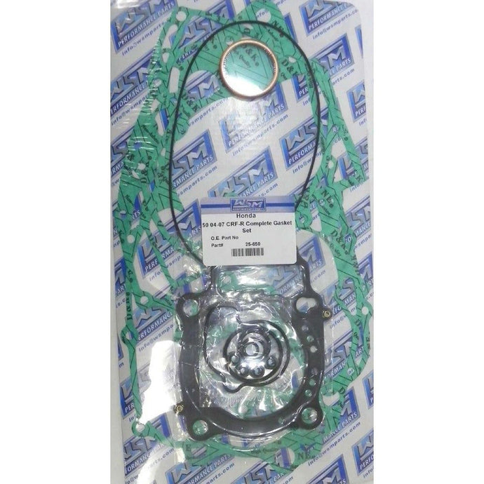 WSM Complete Gasket Kit For Honda 250 CRF-R / X 04-17 25-650