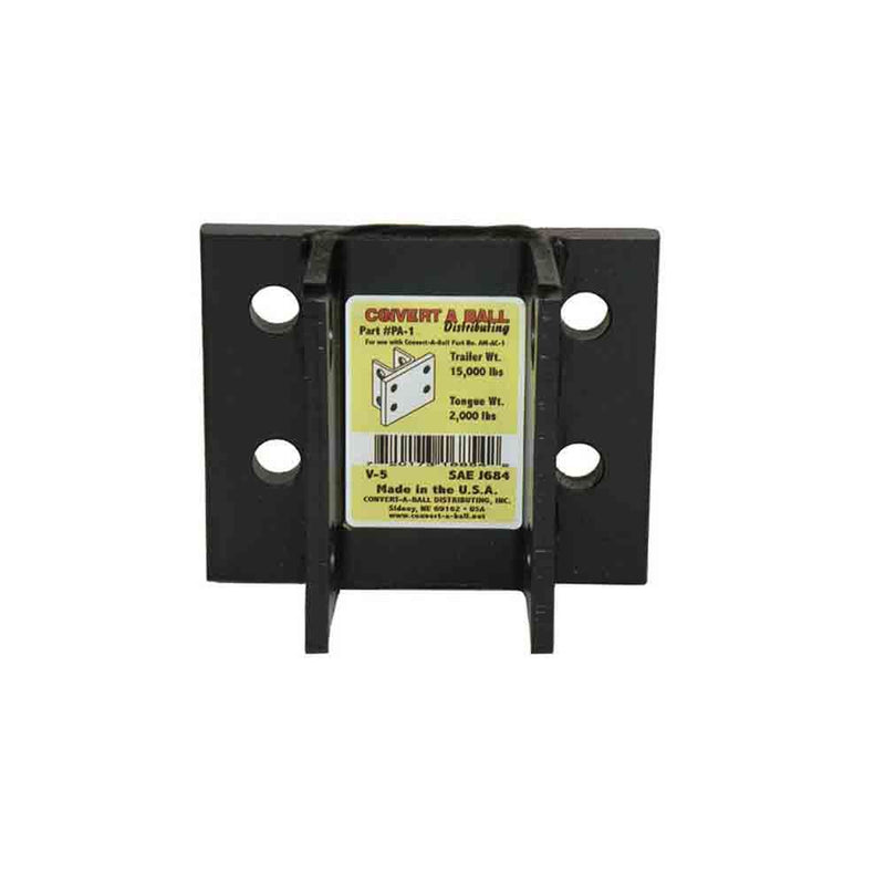 Load image into Gallery viewer, Convert-A-Ball Adjustable Cushioned Hitch System - Pintle Mount Adapter Only
