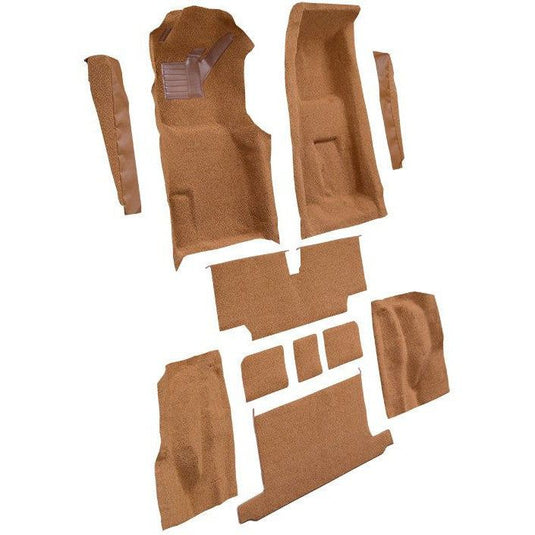 ACC Replacement Carpet Kit For 1973-1975 Chevrolet Corvette Roadster 4spd Complete with Pad - CHOOSE COLOR