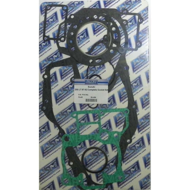 Load image into Gallery viewer, WSM Complete Gasket Kit For Suzuki 250 Quadracer 87-92 25-408
