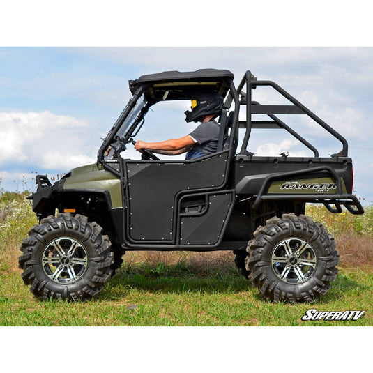 SuperATV Polaris Ranger Full Size 800 Aluminum Doors DOOR-P-RAN-09XP-00