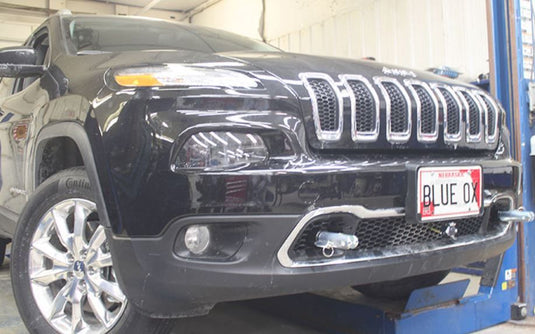 Blue Ox Ascent Tow Bar (7,500 lbs. tow cap.) & Baseplate Combo fits 2014-2018 Jeep Cherokee (No Trailhawk) (2-Speed Transfer Case)