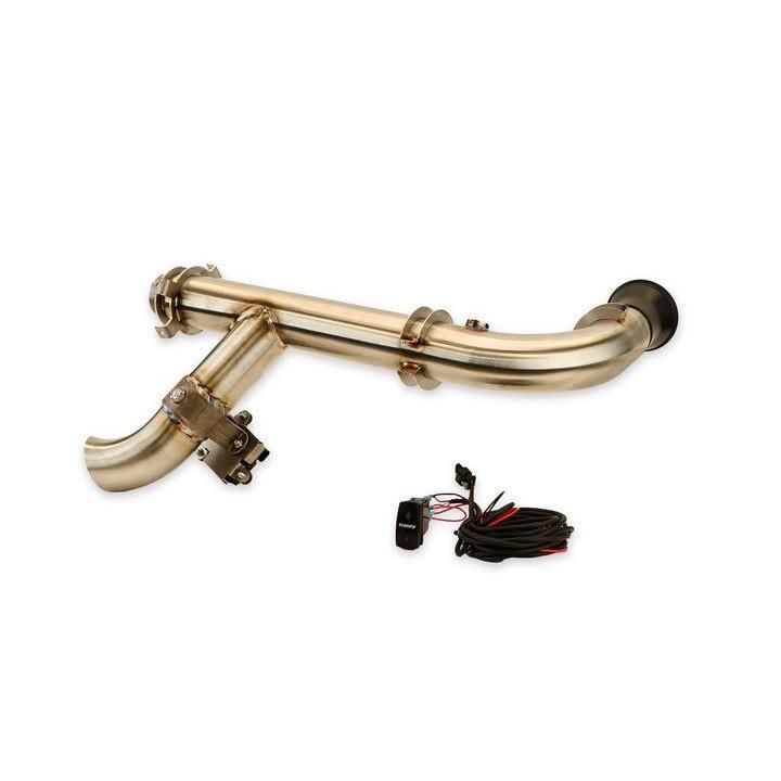 Trinity Racing Stage 5 Side Piece Header Pipe (With Electric Cut Out) TR-4180HP