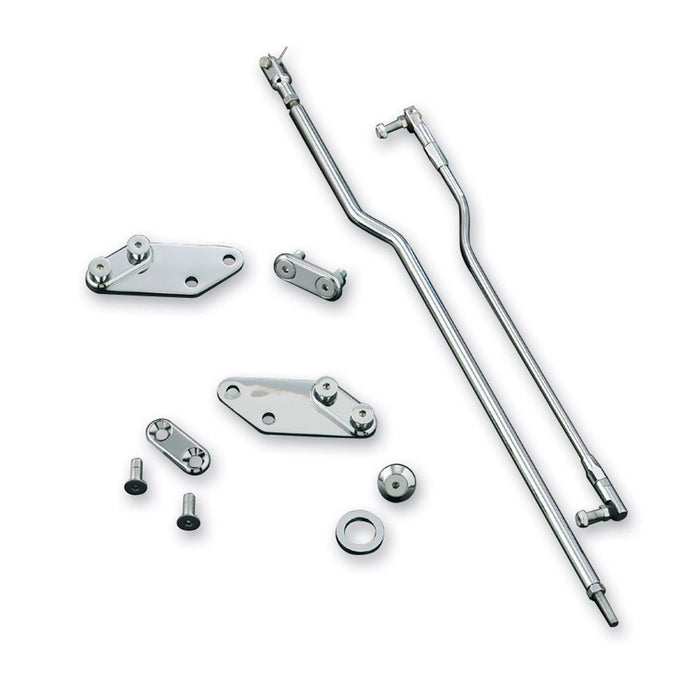Harley FXDWG Dyna Wide Glide 93-02Forward Control Extension Kit Chrome Kuryakyn
