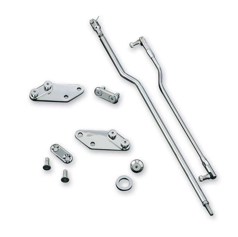 Load image into Gallery viewer, Harley FXDWG Dyna Wide Glide 93-02Forward Control Extension Kit Chrome Kuryakyn
