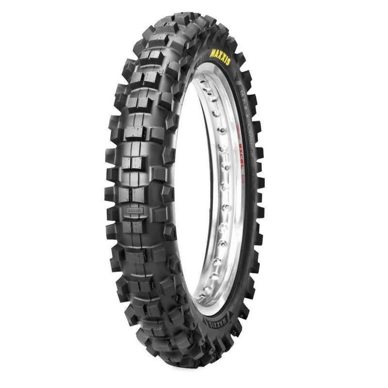 Load image into Gallery viewer, Pair of Maxxis Maxxcross SI M7312 Bias Dirt Bike Tires Rear 120/90-19 (2)
