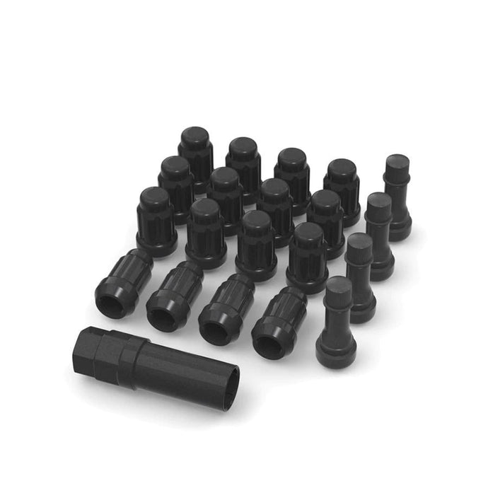 Bullite 16 Piece Black Lug Nut Set 12X1.5