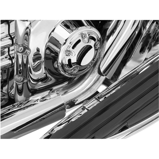 Harley FLHTCU 93-99,07-08Bridge The Gap Exhaust Heat Shield Chrome by Kuryakyn