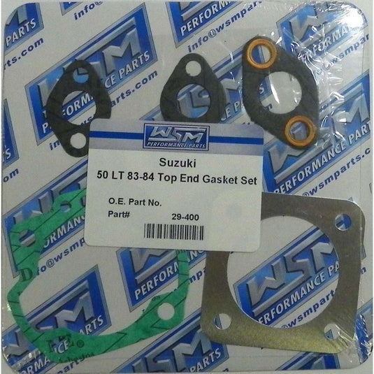 WSM Top End Gasket Kit For Suzuki 50 / ALT / LT / JR 78-07 29-400