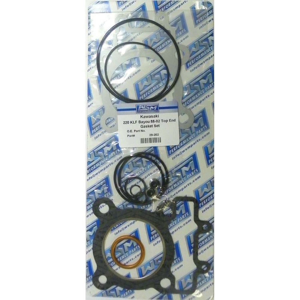 WSM Top End Gasket Kit For Kawasaki 220 Bayou 88-02 29-202
