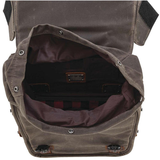 Burly Brand Voyager Throw Over Saddlebags Dark Oak - B15-1002D