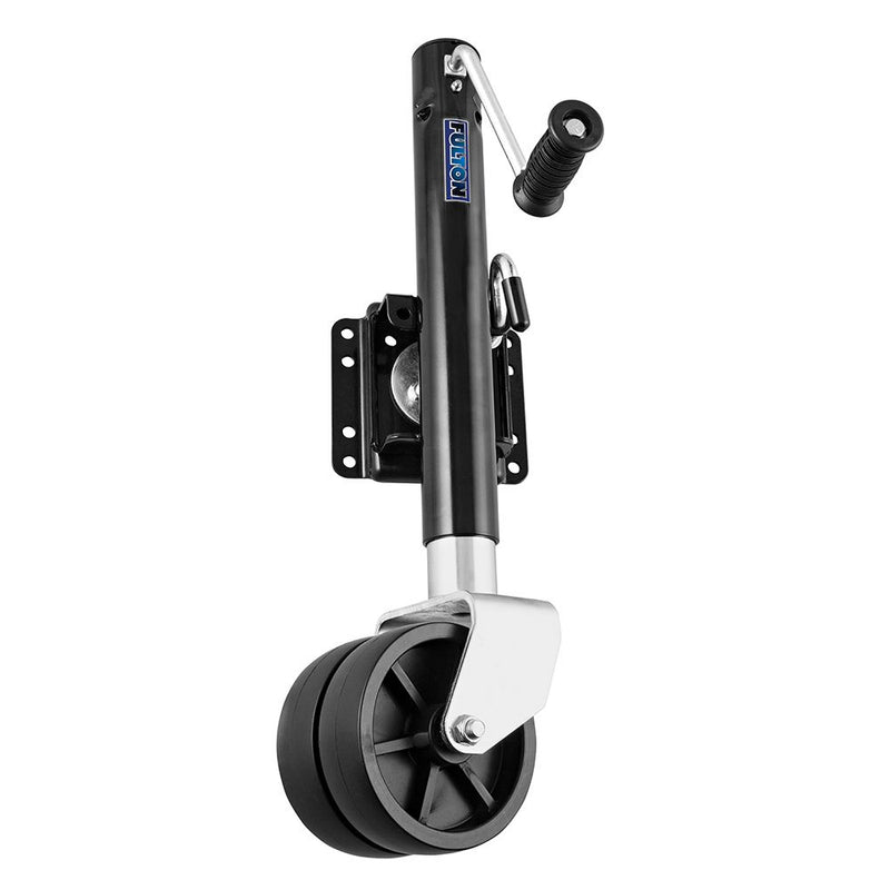 Load image into Gallery viewer, Jack, 1,500 lbs., Swing-Away, Bolt-On, Steel Construction, 12&quot; Travel, 6&quot; Dual Wheel
