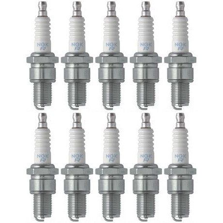 Set of 10 NGK Standard Spark Plugs for Suzuki RM85 2012-2002 Engine 85cc