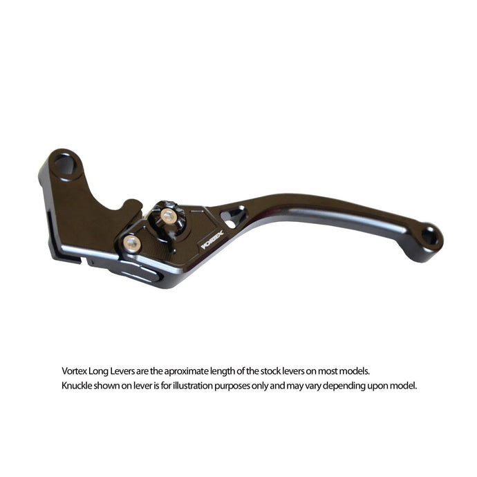Vortex Black V3 2.0 Long Clutch Lever - LVC566