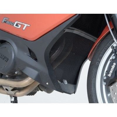 Load image into Gallery viewer, R&amp;G Racing Black Downpipe Grill For 2013-2018 BMW F800GT DG0017BK

