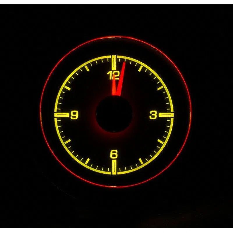 Load image into Gallery viewer, Dakota Digital 1955-56 Chevy Car Analog Clock Gauge for HDX Kit Black HLC-55C-K
