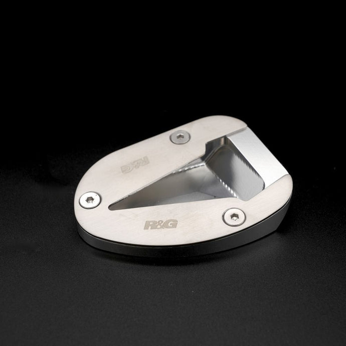 R&G Racing Silver Kickstand Shoe For 2016-2017 Honda CRF1000L Africa Twin