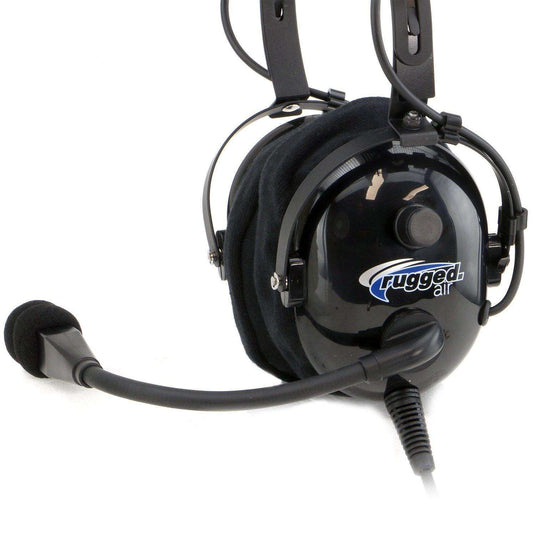 Rugged Air Rugged Air RA900 General Aviation Instructor Pilot Headset with PTT RA900