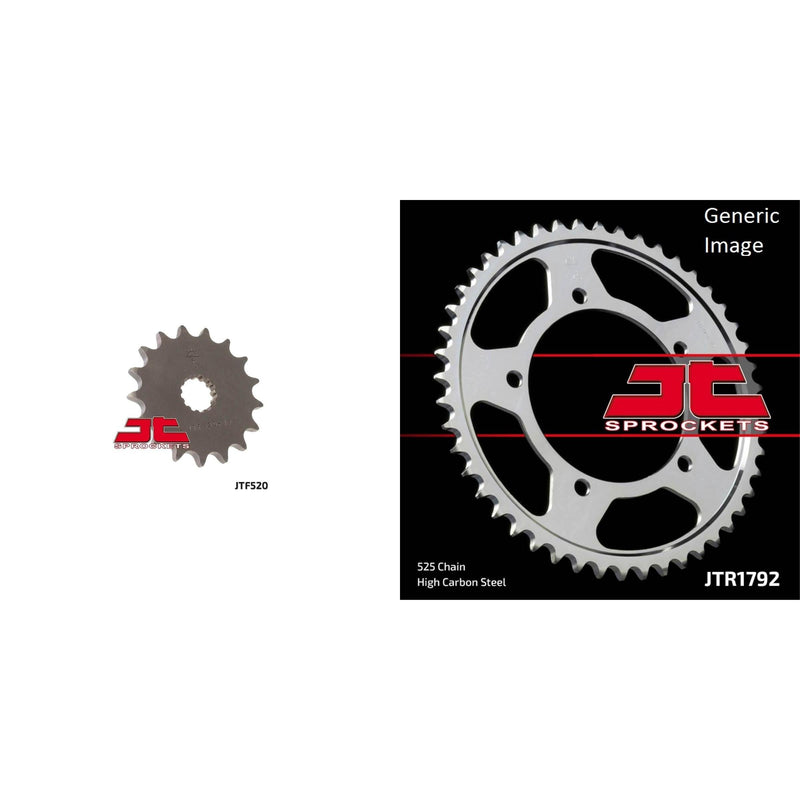 Load image into Gallery viewer, Front &amp; Rear Sprocket Kit for Street SUZUKI DL1000K V-Strom 2006-2010
