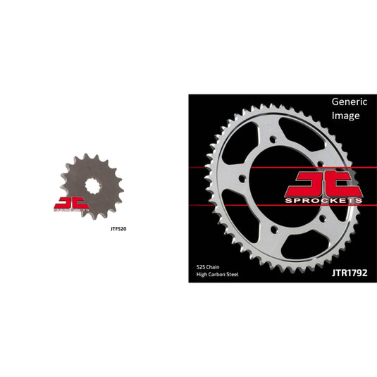 Front & Rear Sprocket Kit for Street SUZUKI DL1000K V-Strom 2006-2010