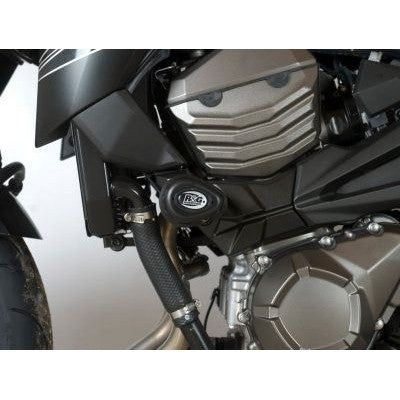 Load image into Gallery viewer, R&amp;G Racing Black Aero Style Crash Protection Bobbins For 2013-2016 Kawasaki Z800
