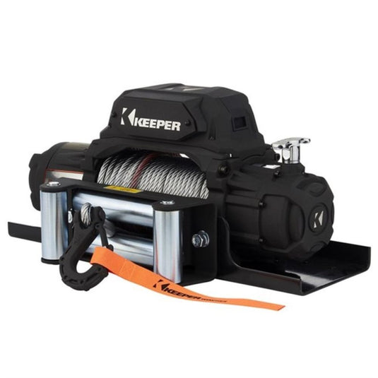 Keeper (KX9500EH) Extreme Series Wire Rope Winch - 9,500 lbs. Single Line Pull Capacity