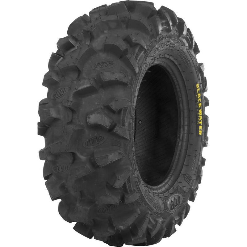 Load image into Gallery viewer, ITP Hurricane 12&quot; Matte Black Wheels And Blackwater Evolution Tires [28x10-12]
