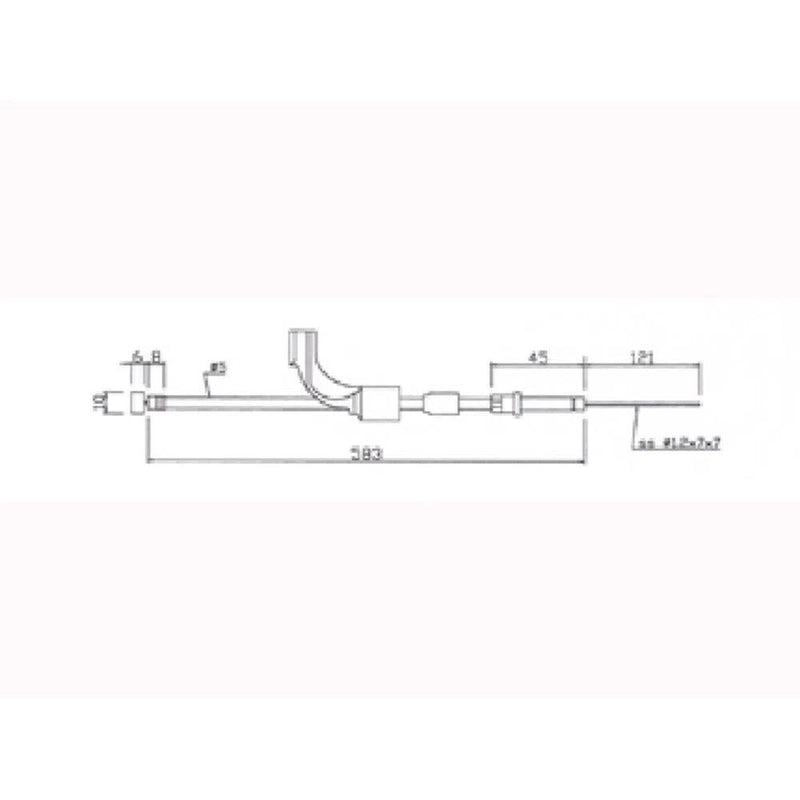 Load image into Gallery viewer, SPI 05-138-90 Throttle Cable Ski Doo
