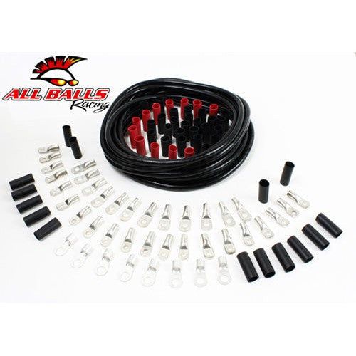 All Balls Racing Inc Black 25' Battery Cable Kit 79-3303-1