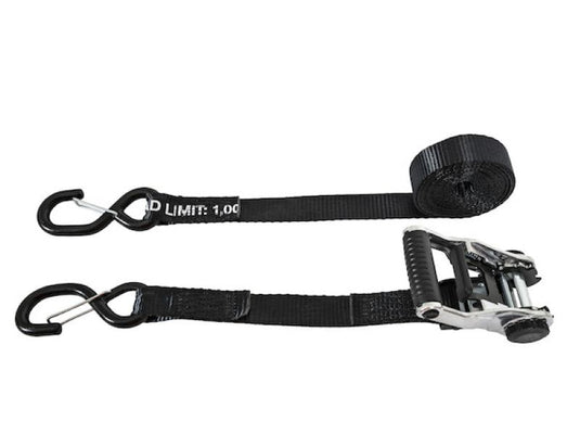 Aluminum 14 Foot Heavy Duty Ratchet Tie Down - 4 Pack