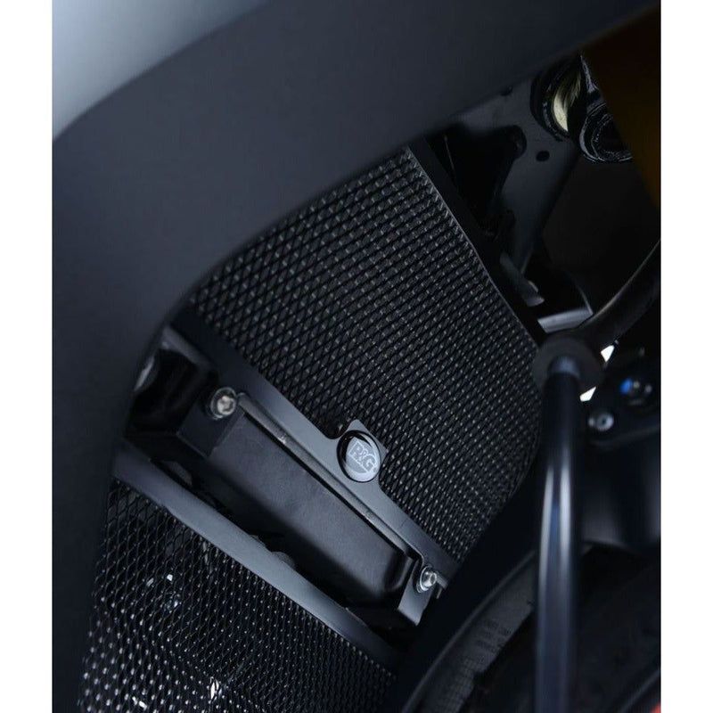 Load image into Gallery viewer, R&amp;G Racing Titanium Aluminum Radiator Guard For 2017-2020 Honda CBR250RR
