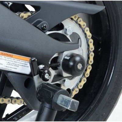 Load image into Gallery viewer, R&amp;G Racing Black Swingarm Protectors For 2024-2025 EBR 1190RX

