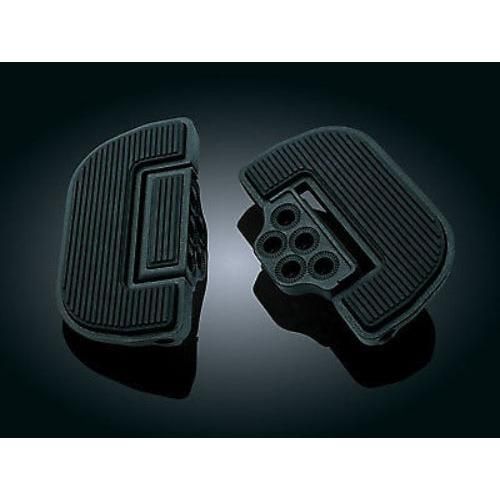 Kuryakyn Premium Black Floorboards Driver Rider Passenger Set Pair Harley Honda