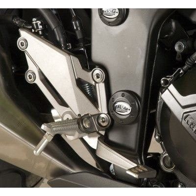 R&G Racing Black Lower Frame Plug For 2008-2017 Kawasaki Ninja 250