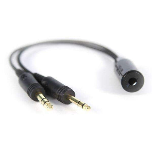 Rugged Air Helicopter to General Aviation Headset Adapter HELI2GA-ADPT