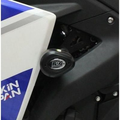 Load image into Gallery viewer, R&amp;G Racing Black Aero Style Crash Protectors CP0379BL
