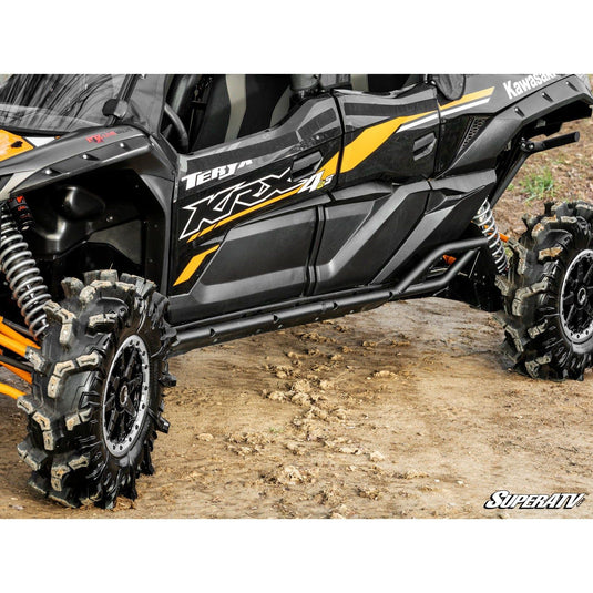 SuperATV Kawasaki Teryx KRX 4 Heavy-Duty Nerf Bars NB-K-KRX4-00