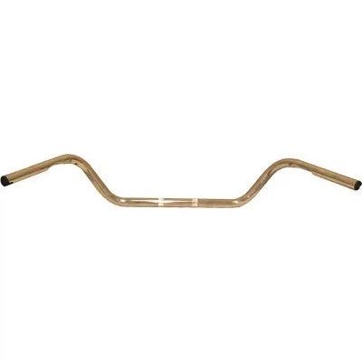 Emgo - 07-12557 - 1in. Dimple (Harley) High Western Handlebar, Chrome