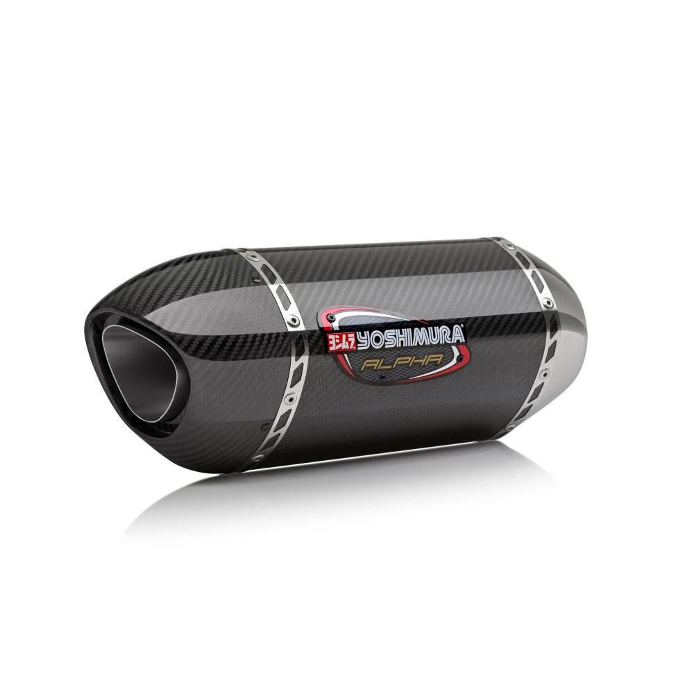 Yoshimura Street Exhaust Slip-on Alpha Stainless - 13141EM220