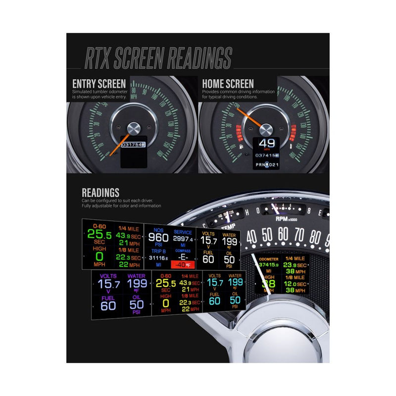 Load image into Gallery viewer, Dakota Digital 1968- 70 Mopar B-Body Road Runner RTX Analog Gauge kit RTX-68D-STD-X

