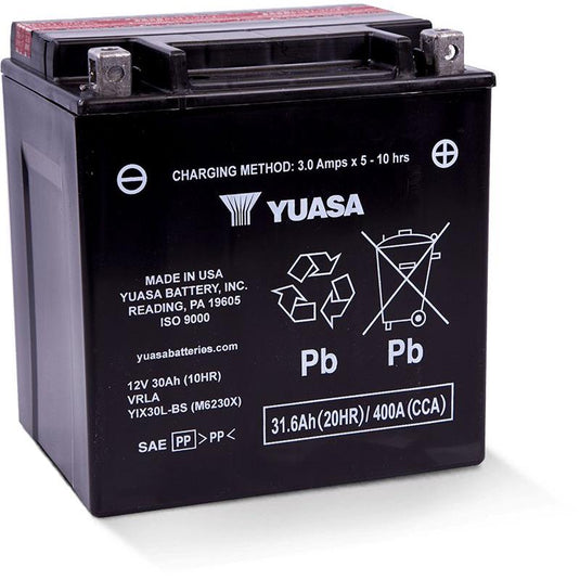 Yuasa Maintenance Free YIX30LBS 12 Volt Battery YUAM6230X