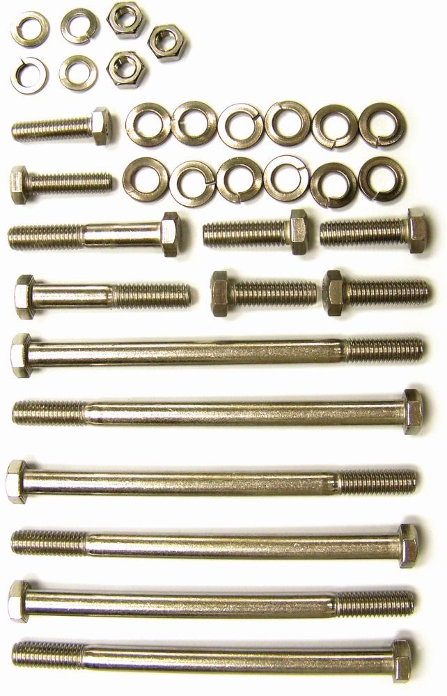 Load image into Gallery viewer, WSM Powerhead Mounting Bolts for Johnson / Evinrude 200 - 250 Hp 6 Cyl. Looper
