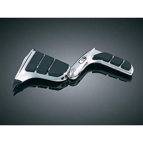 KURYAKYN CHROME SWING WING PAGS WITHOUT ADAPTERS FOR OEM HARLEY PEG MOUNTS 4467