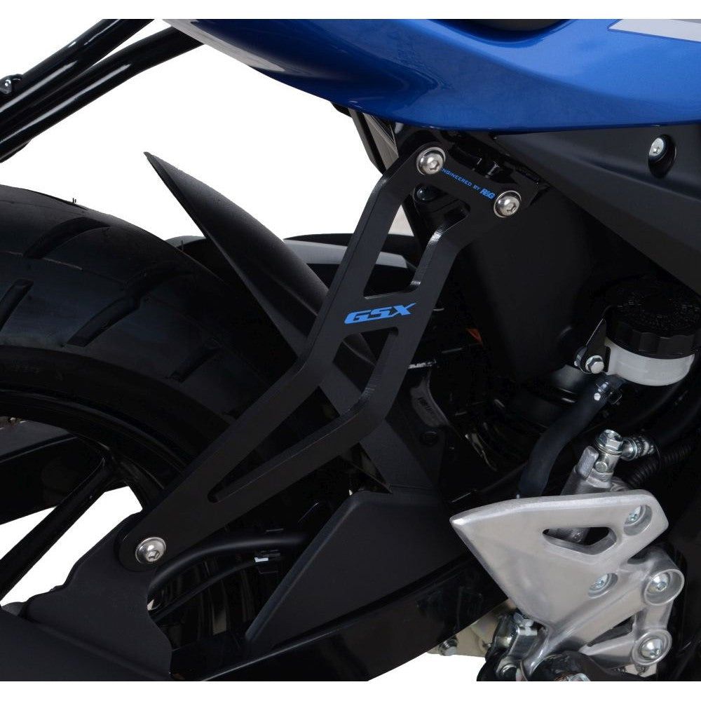 R&G Racing Blue Exhaust Hanger For 2017-2024 Suzuki GSX-R125