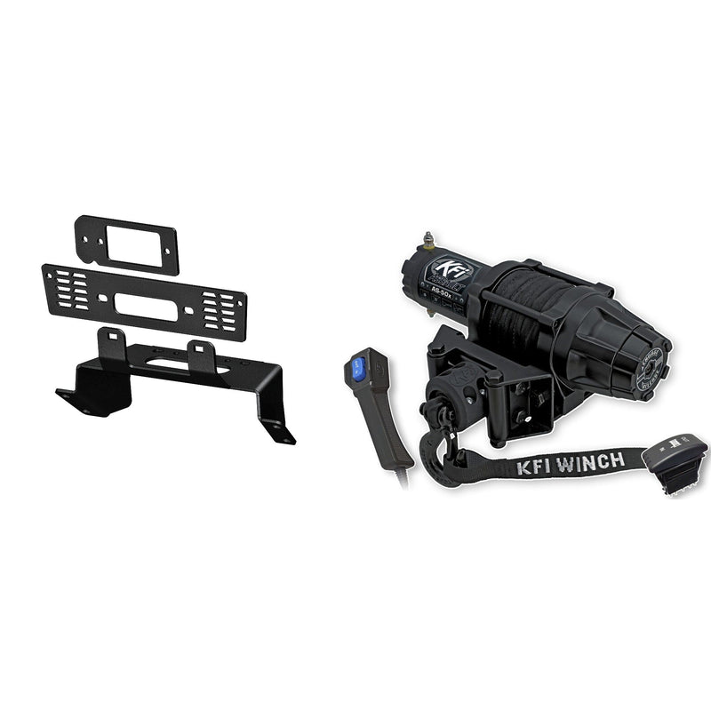 Load image into Gallery viewer, KFI Winch Kit For Polaris 570-6 Ranger Full-Size 4x4 Crew (800 Style) 2017-2024
