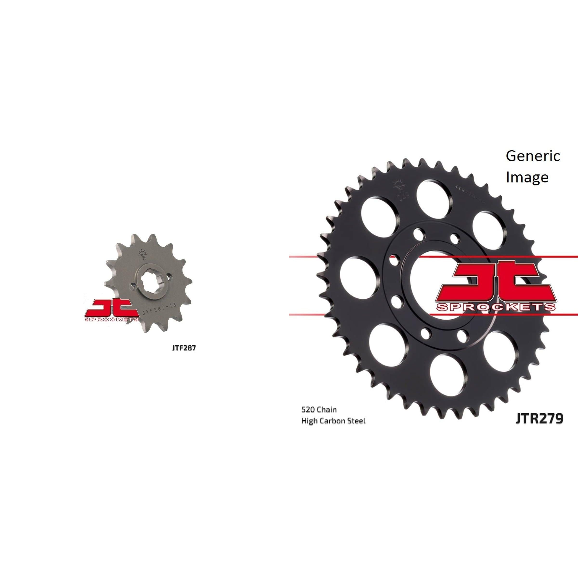 Front & Rear Sprocket Kit for Street HONDA CM250C 1982