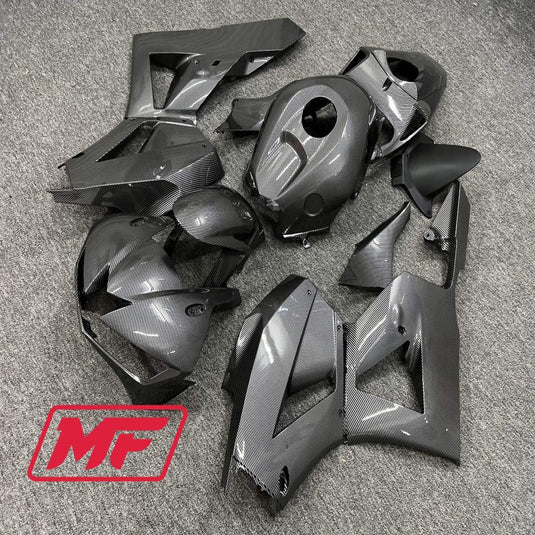 Monster Fairings Full Kit Honda CBR600RR 13-21 Carbon Fiber Style + Windshield + Gas Tank Cover