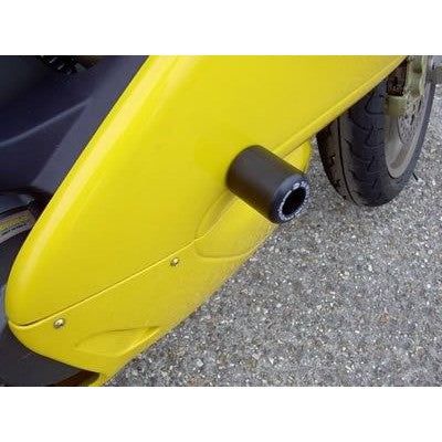 Load image into Gallery viewer, R&amp;G Racing Black Classic Style Crash Protectors For 1999-2007 Ducati 600SS
