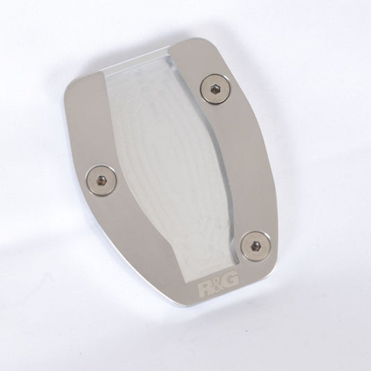 R&G Racing Silver Kickstand Shoe For 2021-2024 Ducati Monster 950